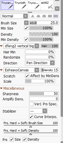 brush settings